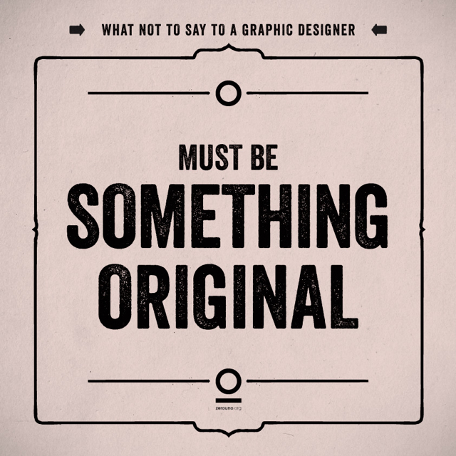 Don’t Say This to a Graphic Designer